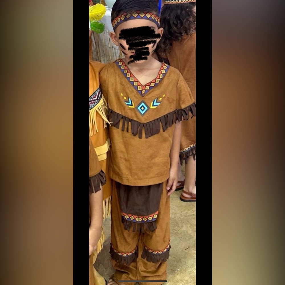 Indian Native Boy Costume